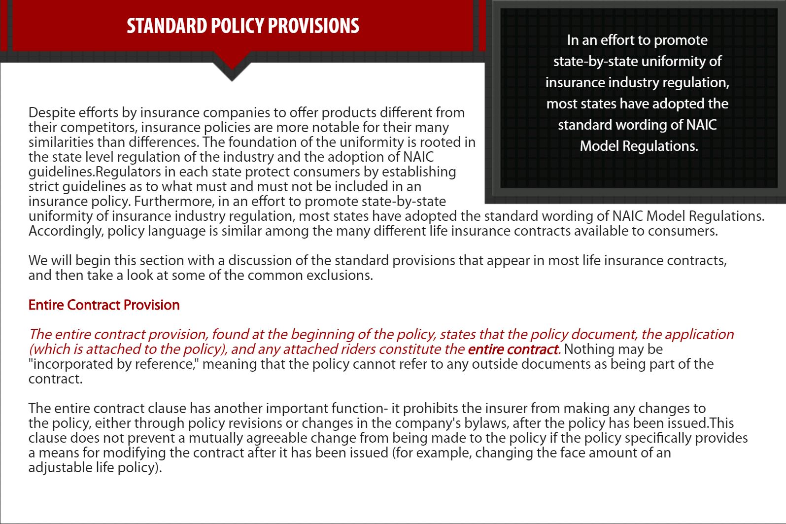 Chapter4. Life Insurance Policies - Provisions, Options ...